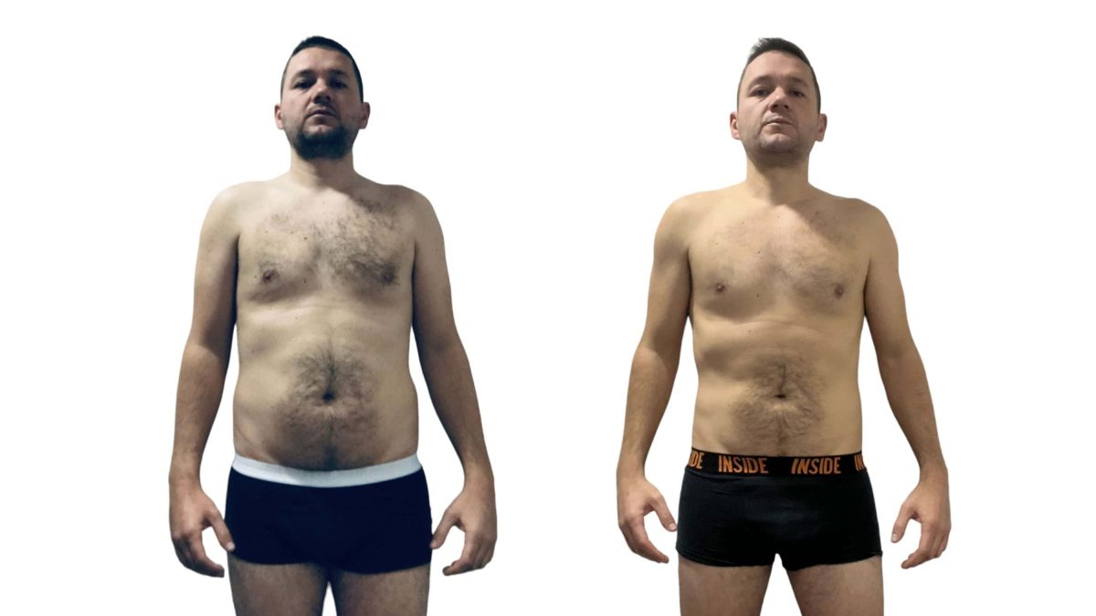 Transformación física por pérdida de peso gracias al salto a la cuerda