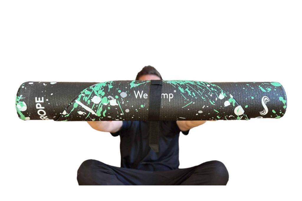 Esterilla especializada para saltar a la cuerda, protegiendo tanto la comba como las articulaciones